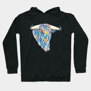 Colorful corrida bull Hoodie